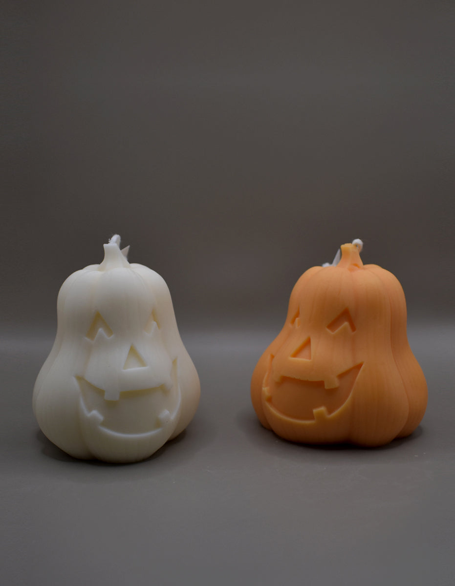Grinning Gourd Candle